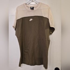 NiKE green tshirt dress